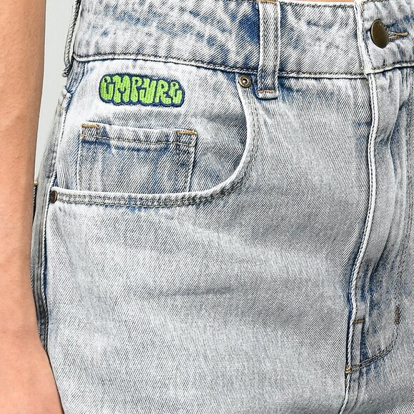 Empyre Tori Billie Acid Wash Carpenter Skate Jeans 0 - Picture 5 of 15